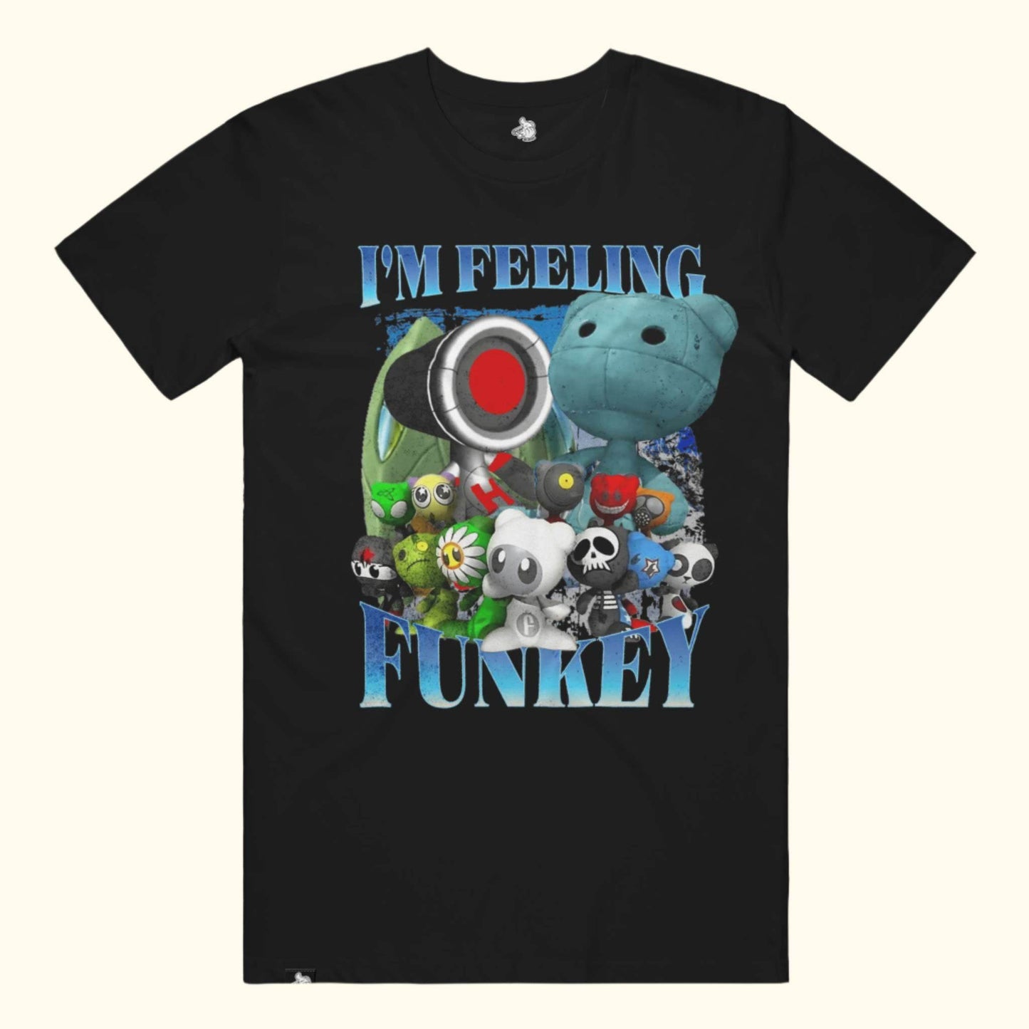 im feeling funkey UB Funkeys funny nostalgia 2000's tee tshirt nostalgic tee graphic bootleg point blanks Black