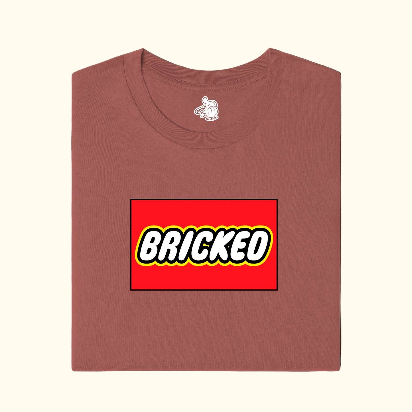 Bricked funny meme shirt t-shirt lego knockoff tee point blanks
