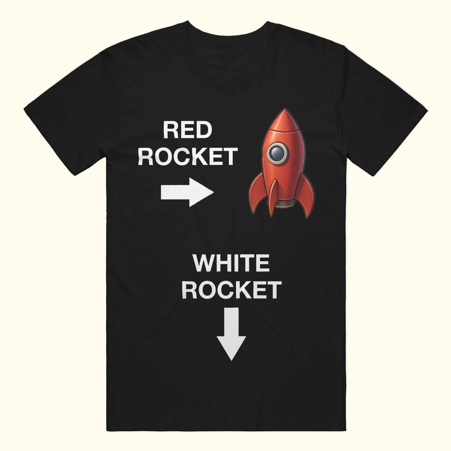 Black Rocket funny meme shirt tee t-shirt joke quote shirt point blanks 