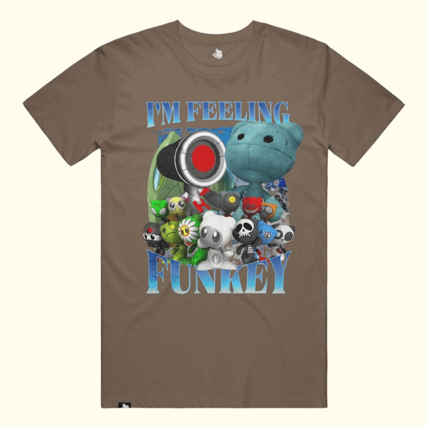 im feeling funkey UB Funkeys funny nostalgia 2000's tee tshirt nostalgic tee graphic bootleg point blanks White