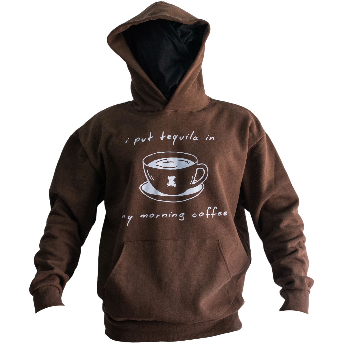 i put tequila in my morning coffee Lounge Hoodie